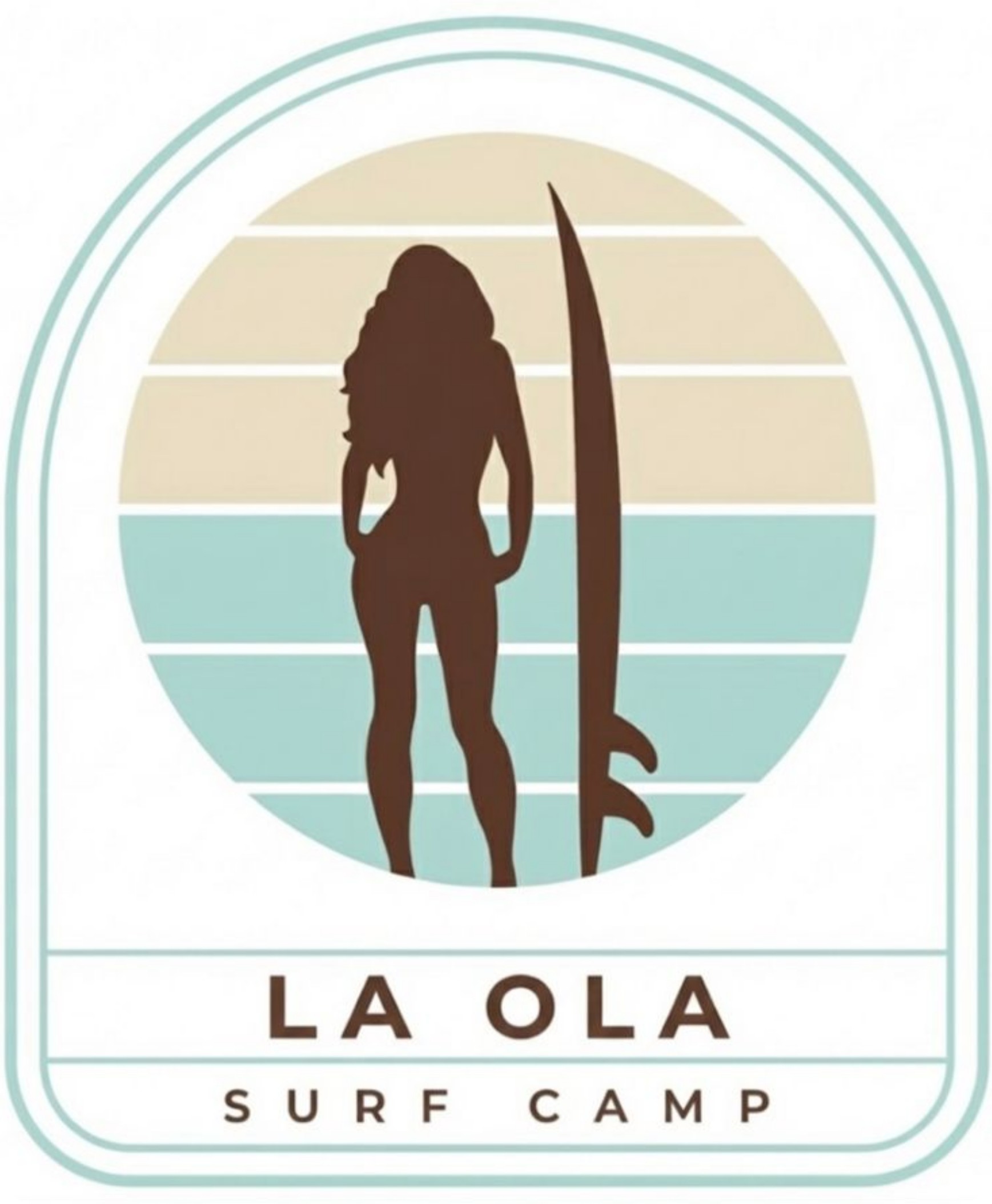La Ola Surf Camp Logo